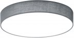 Trio Lugano LED -kattovalaisin, 22 W, 40 cm, harmaa