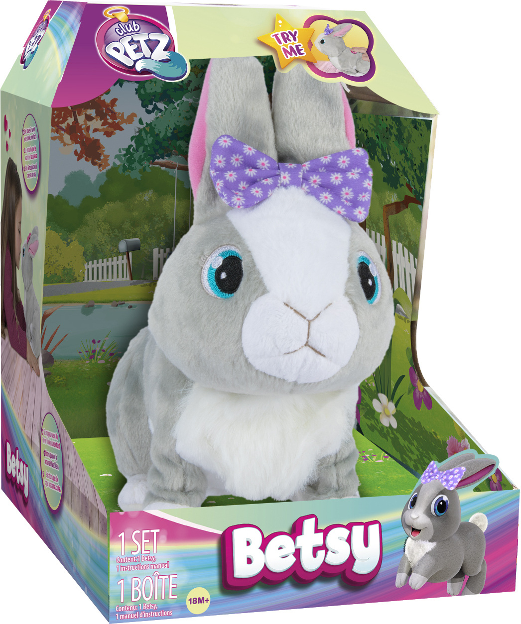 Betsy plush rabbit