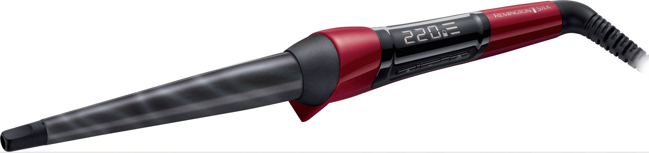 Silk curling iron